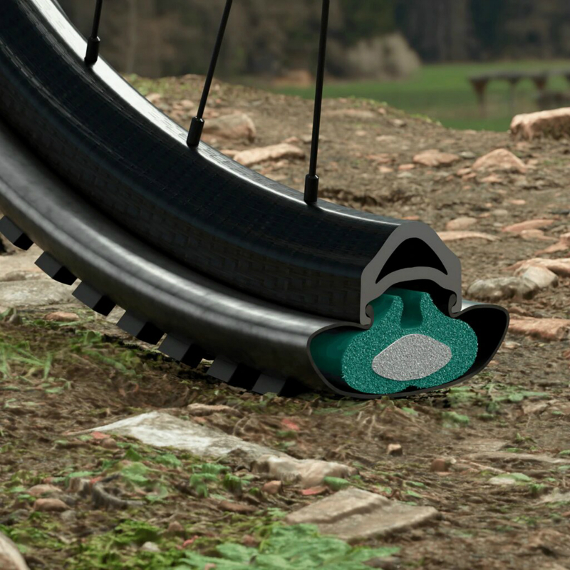 Mousse anticrevaison pneu VTT tubeless Switch loop hard 160GRS enduro - DH et vae roue 26"-27.5"-29" de 2.3 à 2.80 (vendu a l'unite) - vue 5