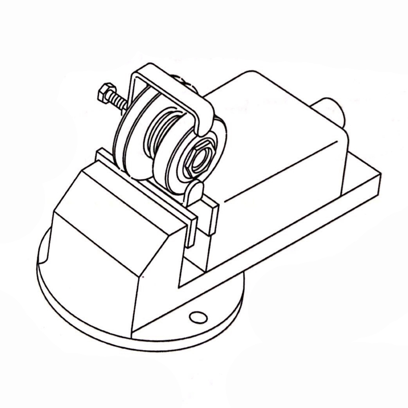 Outil de déontage ressort embrayage maxiscooter avec support 125 cc diamètre poulie 155 mm Buzzetti - vue 2