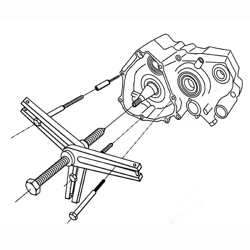 Démonte-carter moteur Buzzetti 5037 - vue 2