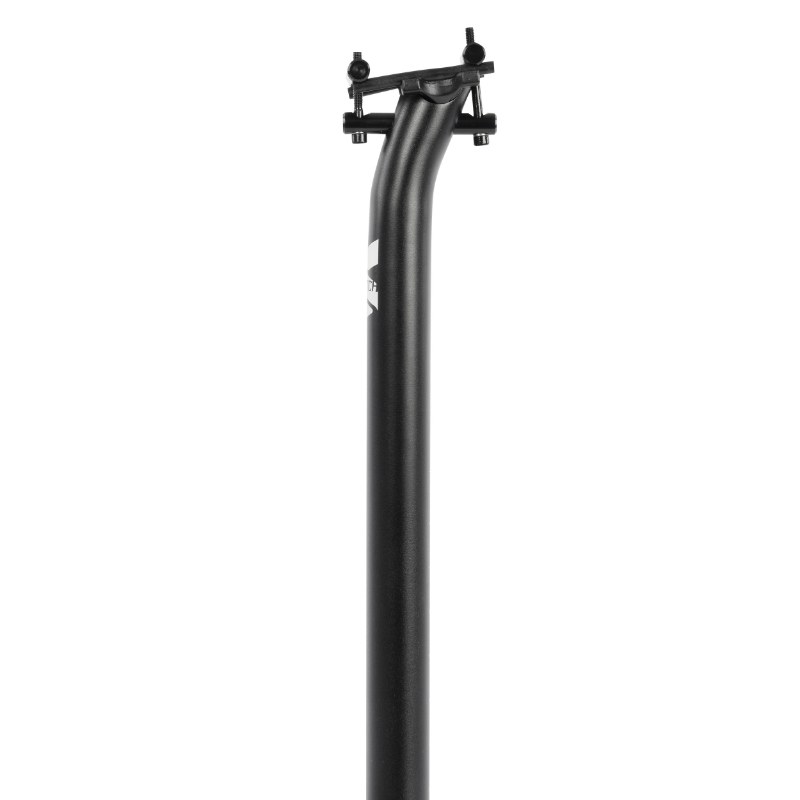 Tige de selle VTT Switch Back aluminium noir diam. 31.6 L390MM recul 20MM - vue 2