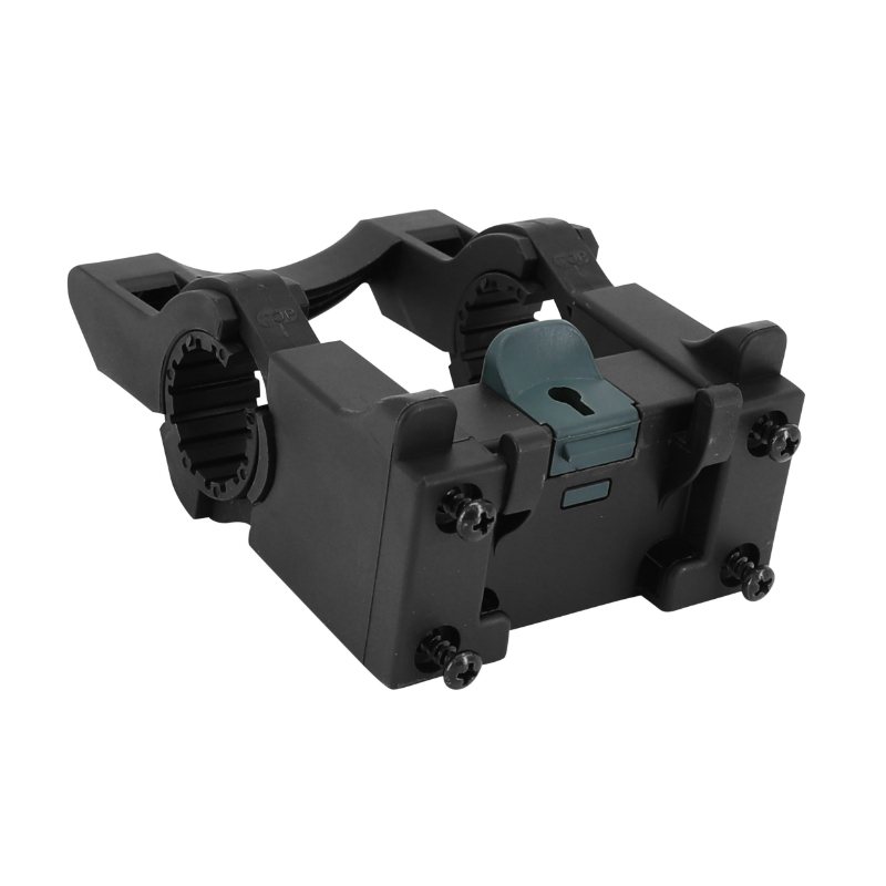 Sacoche de cintre-guidon velo noir fixation clip pour 31.8 (lg19xl10xh17cm) - vue 2