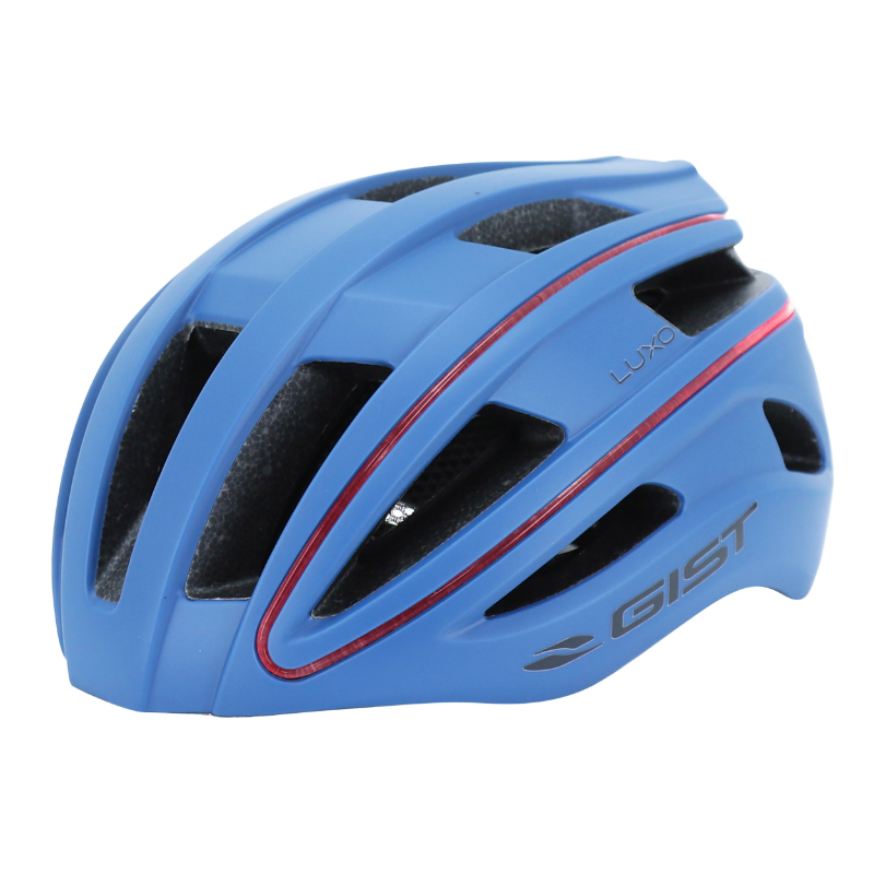Casque vélo adulte GIST Urbain Luxo bleu in-mold éclairage USB 360° 52-58 cm - vue 3