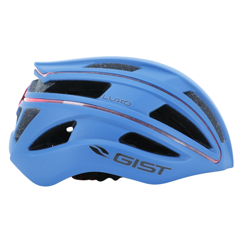 Casque vélo adulte GIST Urbain Luxo bleu in-mold éclairage USB 360° 52-58 cm - vue 8