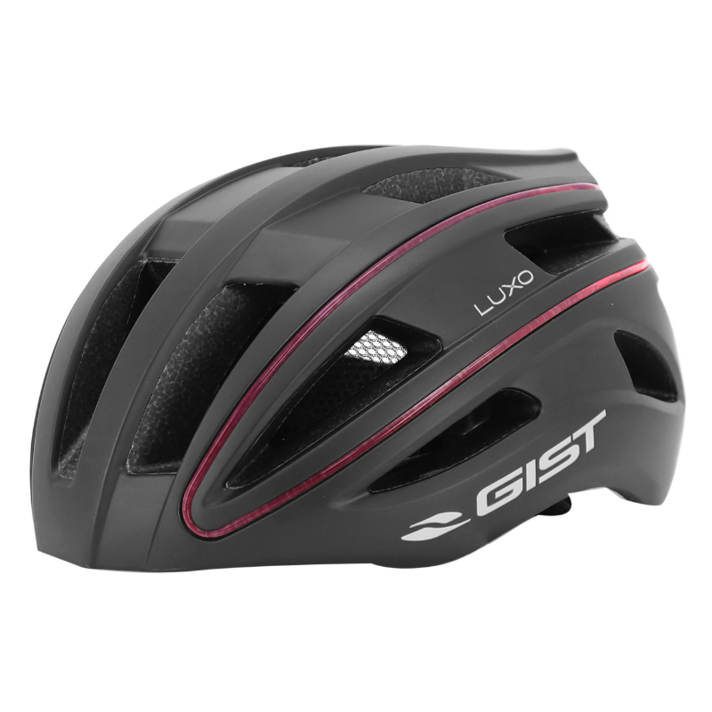 Casque vélo adulte GIST Urbain Luxo noir in-mold avec éclairage USB 360° taille 56-62 - vue 3