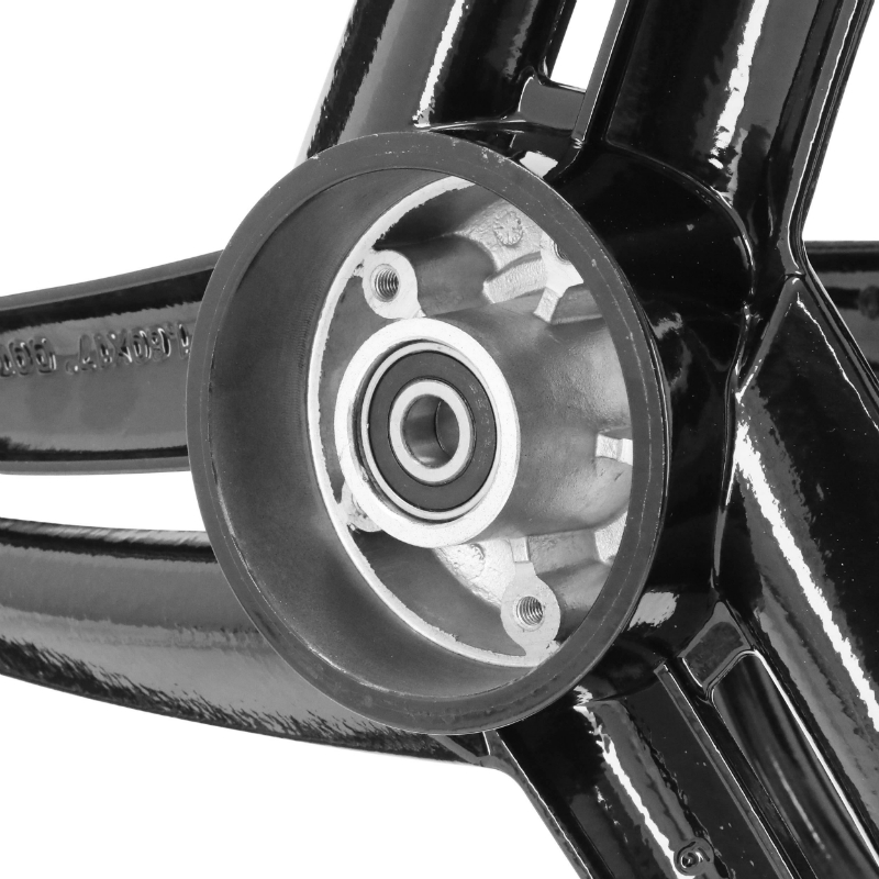 Jante roue cyclo 17" type Grimeca pour Peugeot 103 SP MVL noir (vendu par paire) - vue 2