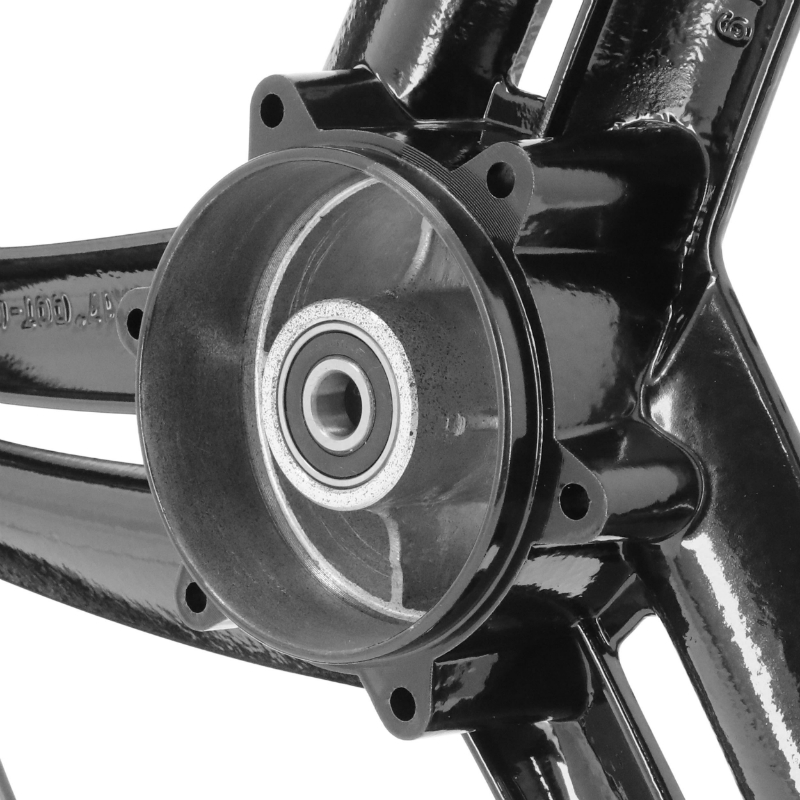 Jante roue cyclo 17" type Grimeca pour Peugeot 103 SP MVL noir (vendu par paire) - vue 4
