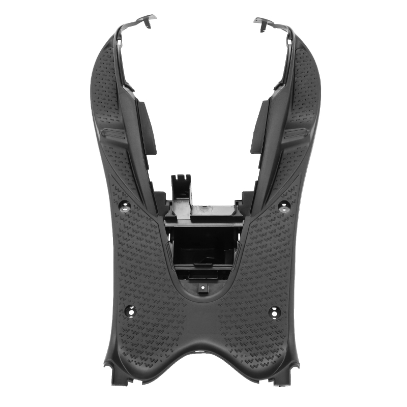 Carénage et marche-pied scooter adaptable MBK 50 Ovetto 1997-2007 / Yamaha 50 Neos 1997-2007 noir P2R - vue 3