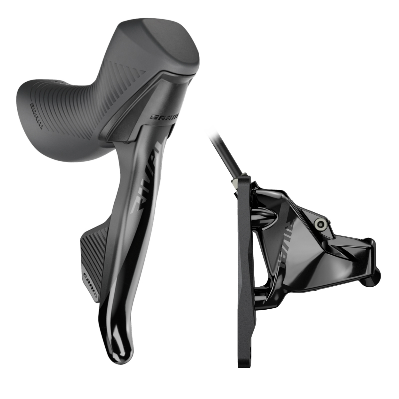 Frein à disque route SRAM Rival 12V droit noir durite 1800 mm flatmount
