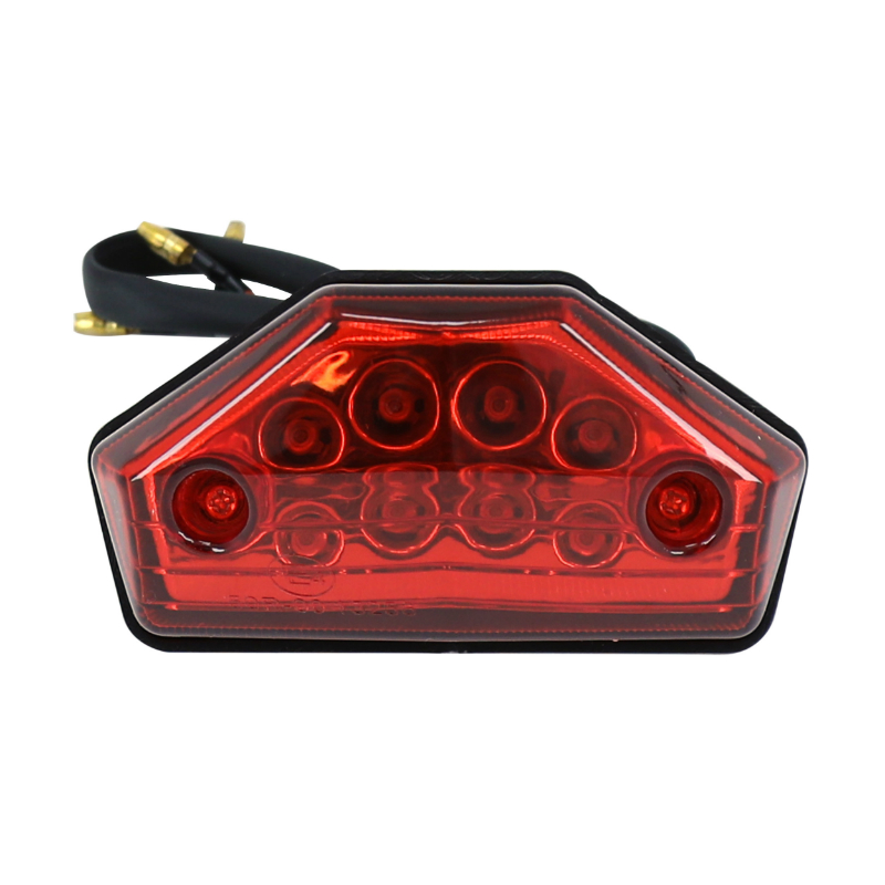 Feu arrière 50 à boîte adaptable Rieju 50 MRT rouge à LEDs P2R - vue 2