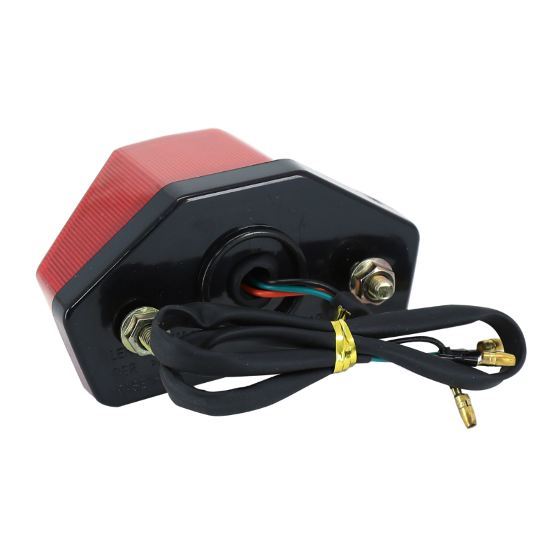 Feu arrière 50 à boîte adaptable Rieju 50 MRT rouge à LEDs P2R - vue 3