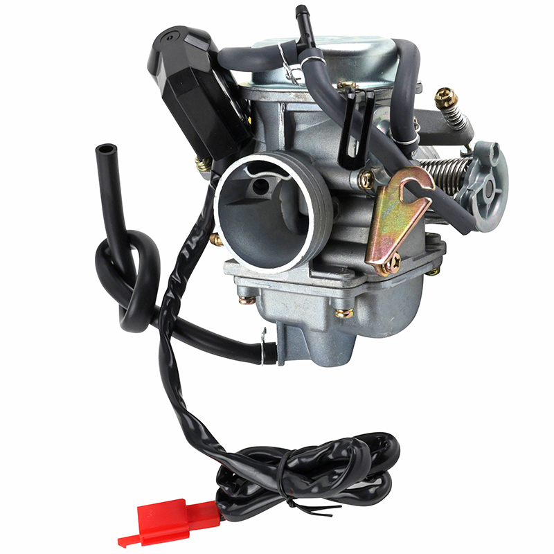 Carburateur adaptable scooter chinois 125 cc 4T 152QMI-Peugeot 125 Sum Up diamètre 24 mm P2R - vue 2