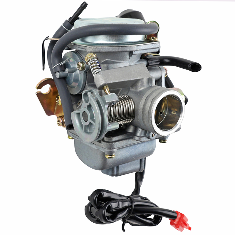 Carburateur adaptable scooter chinois 125 cc 4T 152QMI-Peugeot 125 Sum Up diamètre 24 mm P2R - vue 3