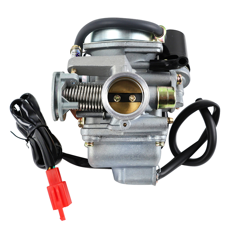 Carburateur adaptable scooter chinois 125 cc 4T 152QMI-Peugeot 125 Sum Up diamètre 24 mm P2R - vue 5