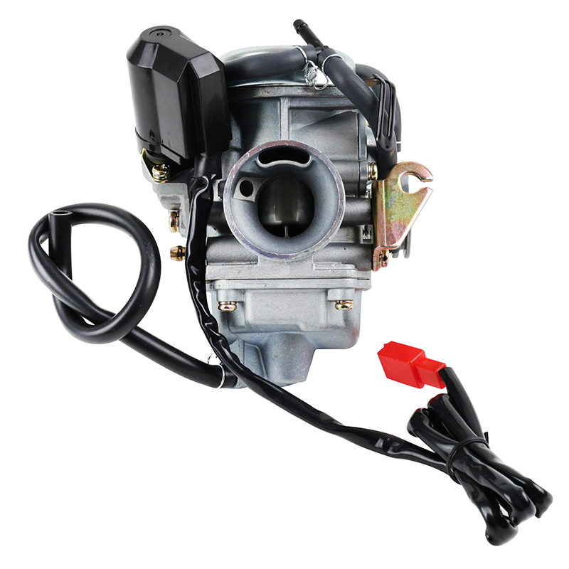 Carburateur adaptable scooter chinois 125 cc 4T 152QMI-Peugeot 125 Sum Up diamètre 24 mm P2R - vue 6