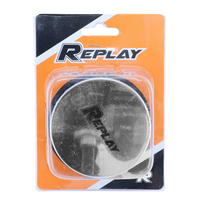 Filtre à air Replay R Box FD chrome-bleu fixation droite diam 35-28 - vue 3