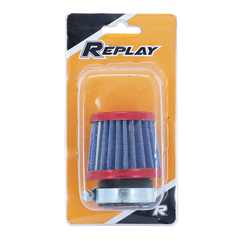 Filtre à air Replay KN small FD rouge fixation droite diam 35-28 - vue 3