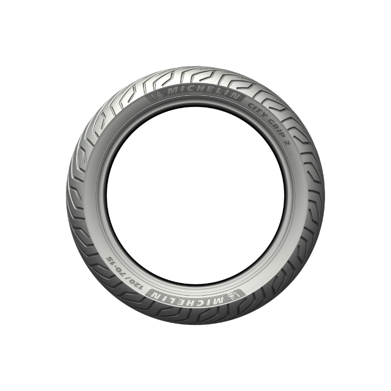 Pneu scooter 12'' 110-70-12 Michelin City Grip 2 avant TL 47S - vue 2