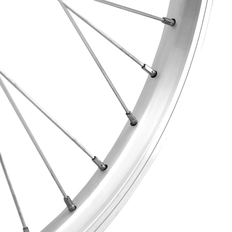 Roue VTT patin 20" ER10 arriere moyeu alu axe plein roue libre 5-6-7V (vendu avec ecrou 10X100) jante 19C - vue 3