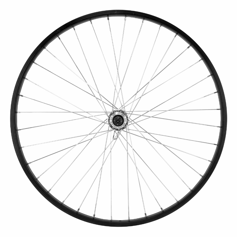 Roue VTT VELOX 26" M110 arrière noir moyeu argent roue libre 7-6-5V jante 21C - vue 2