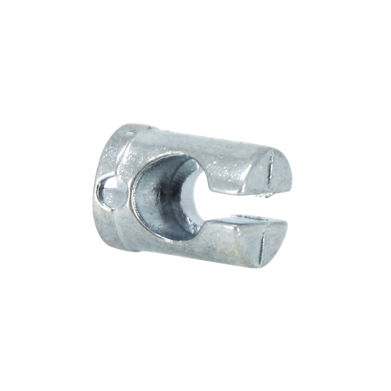 Butée de câble cyclomoteur adaptable MBK 41, 51, 88 diam 9 mm long 12 mm fendue - vue 2