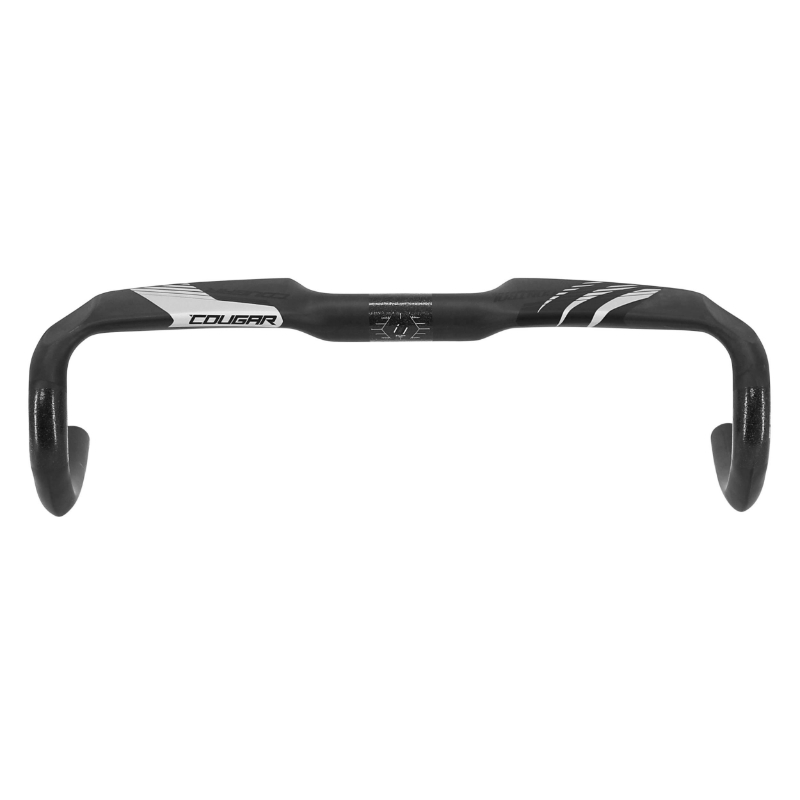 Cintre route Controltech cougar alu 31,8 l 44 exterieur (axe-axe 42CM) 370G compatible cable interne reach 75MM haut 125MM - vue 2