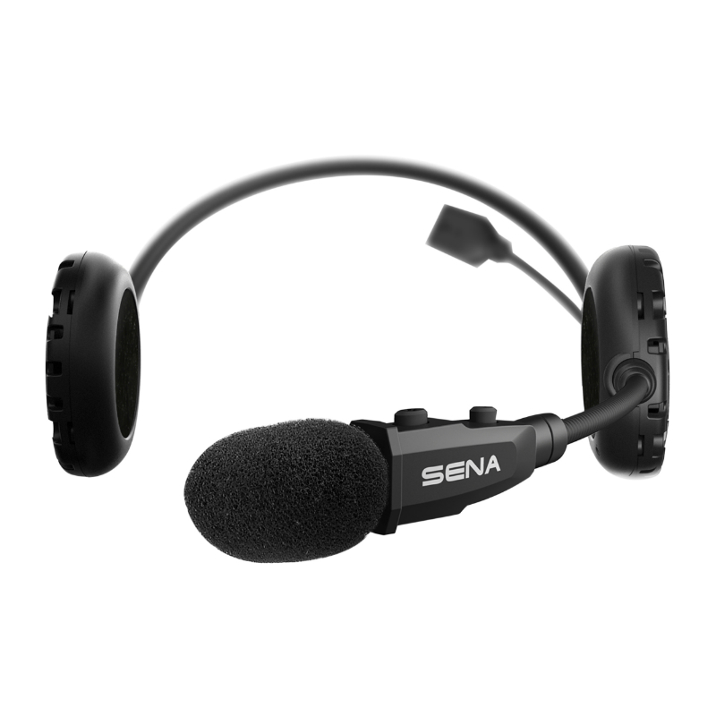 Intercom Sena 3S Bluetooth 4.1 jusqu'à 2 utilisateurs - Portée 400 m pour casque jet