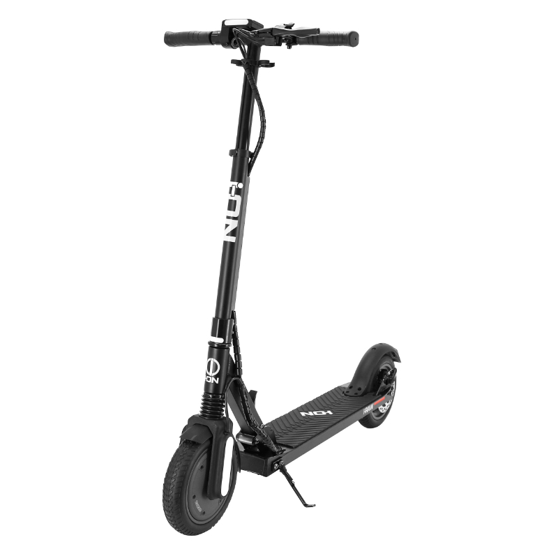 Trottinette electrique i-raw noir roues 8.5 pouces moteur 36V 350W brushless batterie lithium-on 36V 7.5AH 270WH suspension av- frein disque ar (display LCD eclairage LED) homologue EN14619 - I-On - vue 2