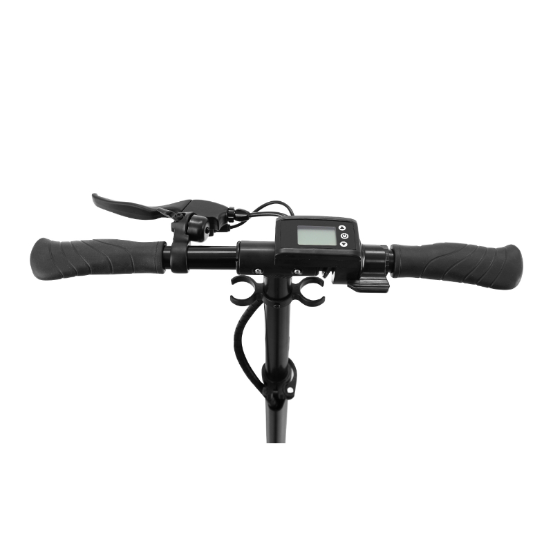 Trottinette electrique i-raw noir roues 8.5 pouces moteur 36V 350W brushless batterie lithium-on 36V 7.5AH 270WH suspension av- frein disque ar (display LCD eclairage LED) homologue EN14619 - I-On - vue 7