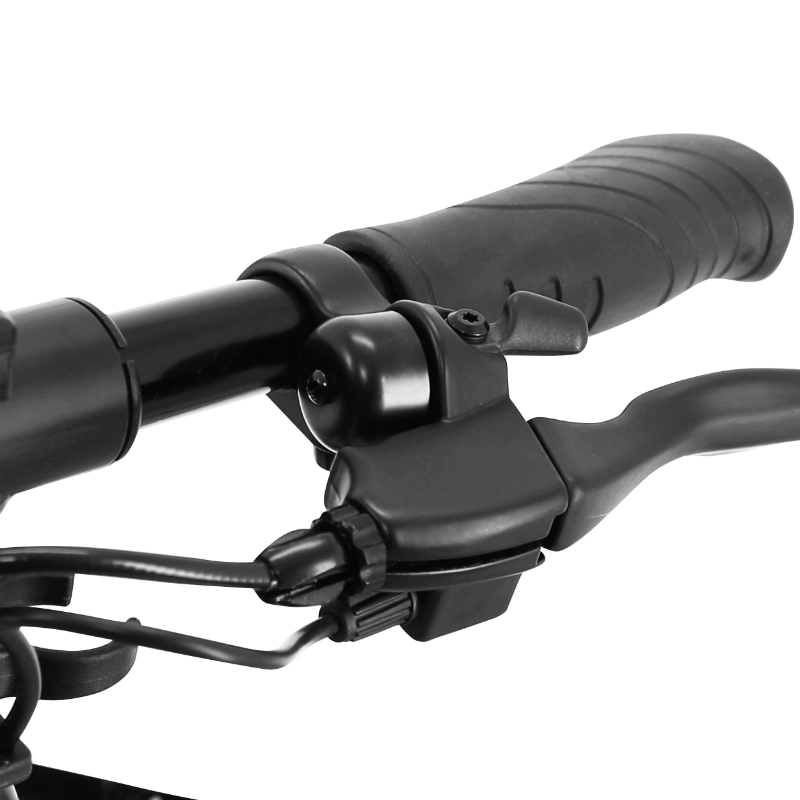 Trottinette electrique i-raw noir roues 8.5 pouces moteur 36V 350W brushless batterie lithium-on 36V 7.5AH 270WH suspension av- frein disque ar (display LCD eclairage LED) homologue EN14619 - I-On - vue 8