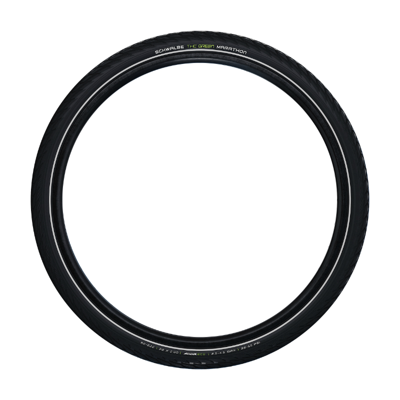 Pneu VTT urbain Schwalbe Marathon Green 26 x 2.00 noir TR (50-559) Greenguard Reflex - vue 3
