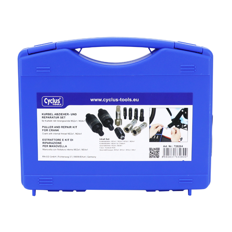 Extracteur de manivelle extra long CYCLUS pour vélo électrique M24 et M22 - vue 3