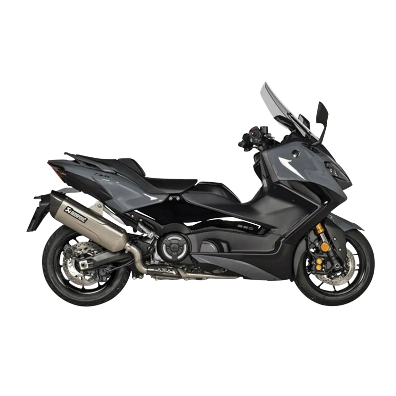Pot maxiscooter Akrapovic pour yamaha 560 TMAX 2022+ (ligne complete titane) (s-y5r8-hilt) (homologue ce) - vue 3