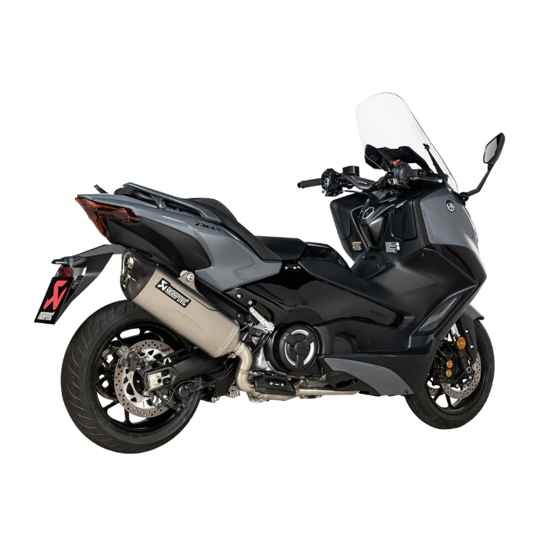 Pot maxiscooter Akrapovic pour yamaha 560 TMAX 2022+ (ligne complete titane) (s-y5r8-hilt) (homologue ce) - vue 4