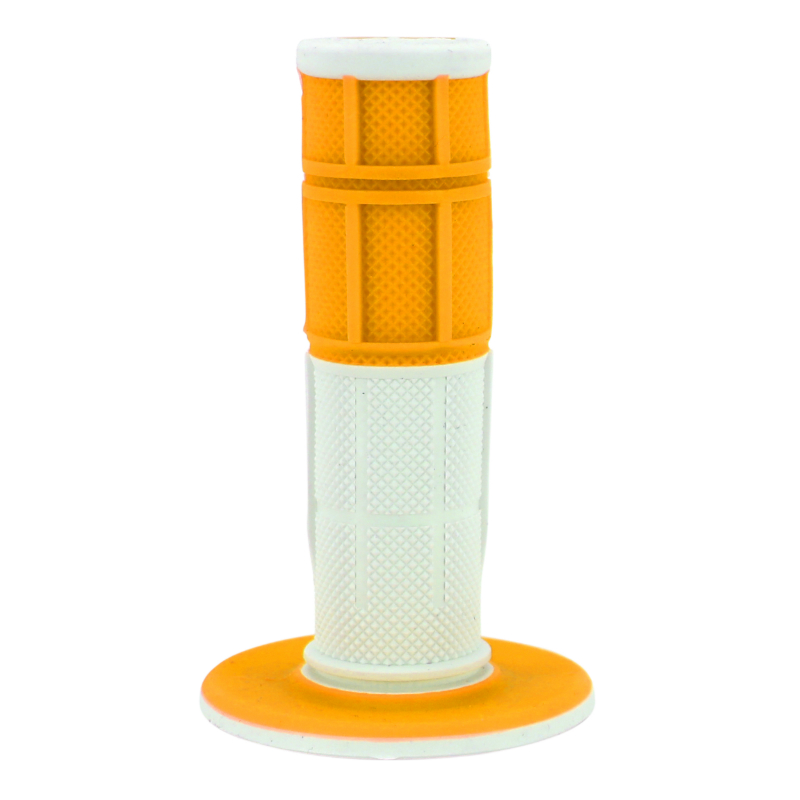 Revêtement de poignée Progrip 801 double densité fluo blanc-orange fermé 115 mm - vue 4