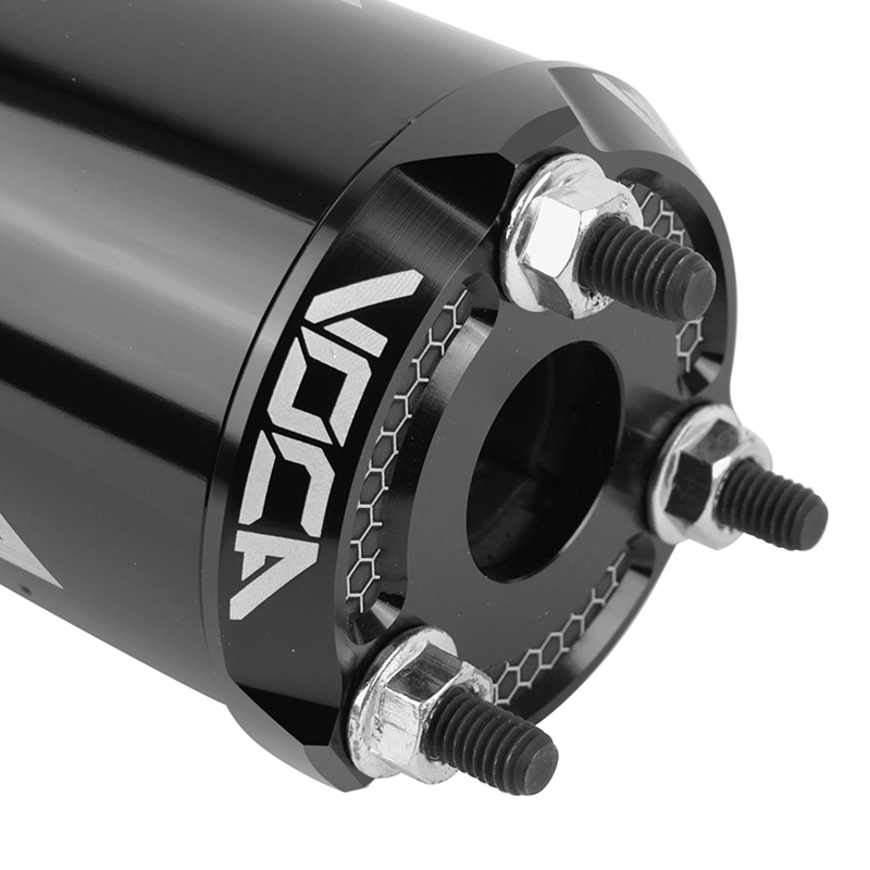 Silencieux VOCA Racing Pot 50 boîte Voca Cross Rookie pour Beta 50 RR 2021+ passage haut droit alu noir - vue 4