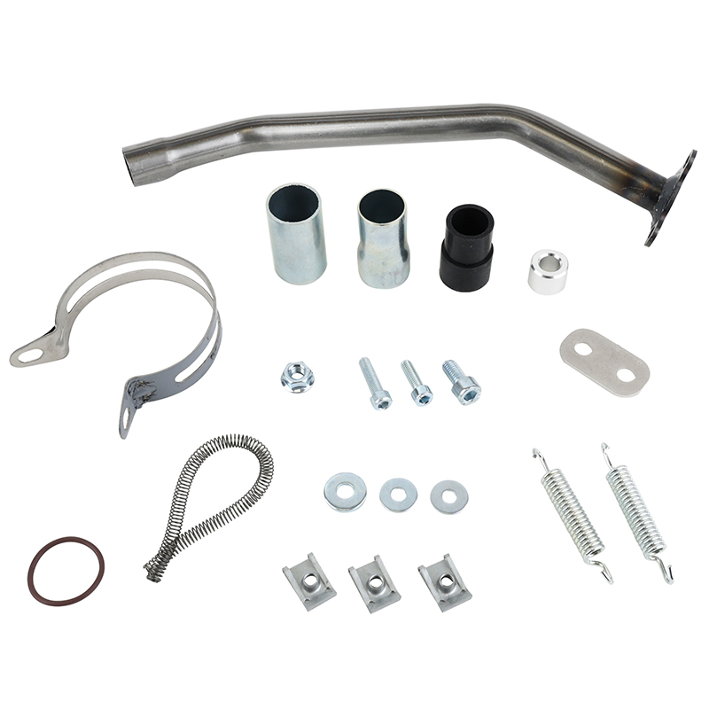 Silencieux VOCA Racing Pot 50 boîte Voca Cross Rookie pour Beta 50 RR 2021+ passage haut droit alu noir - vue 5