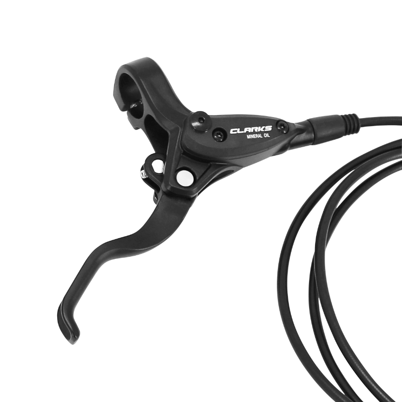Étrier de frein à disque VTT hydraulique Sélection P2R arrière noir durite 1700 mm système double piston pour disque 160 mm - vue 2