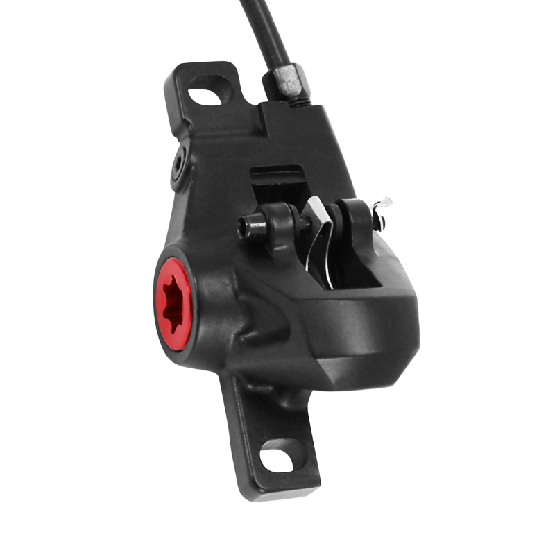 Étrier de frein à disque VTT hydraulique Sélection P2R arrière noir durite 1700 mm système double piston pour disque 160 mm - vue 3