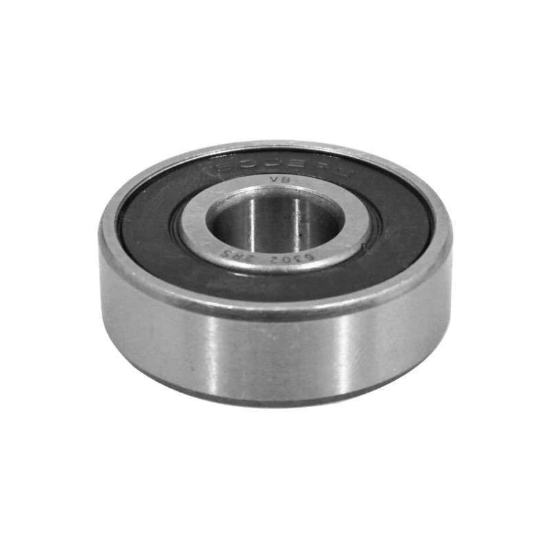 Roulement de roue 6302-2RS (15x42x13) FDM adaptable MBK 50 X-Power 2004+ arrière côté couronne - Yamaha 50 TZR 2004+ arrière côté couronne - vue 2