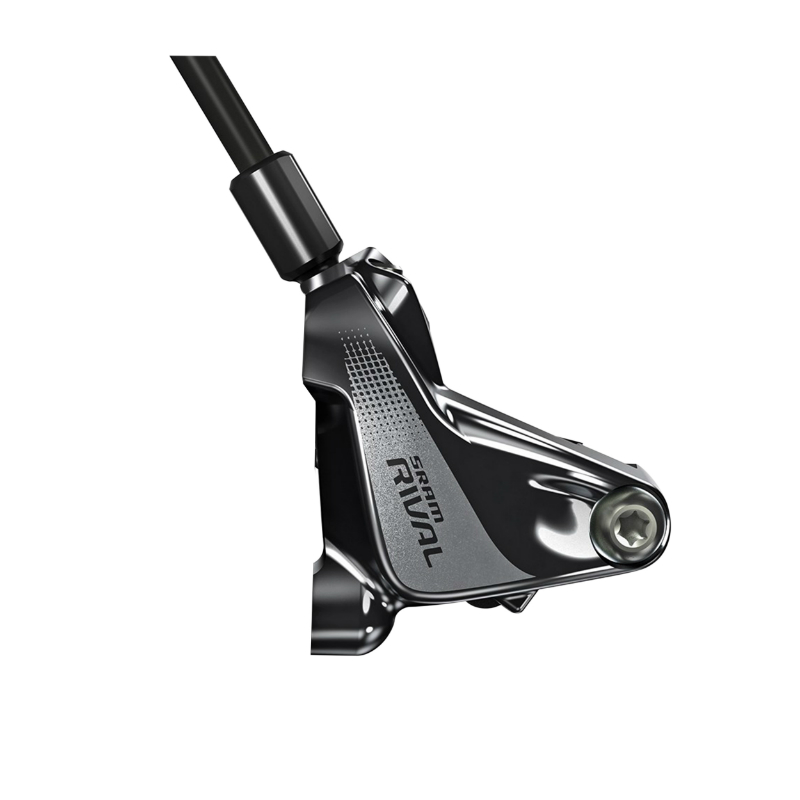 Frein à disque route SRAM Rival droit noir durite 1800 mm levier-manette étrier Flatmount - vue 3