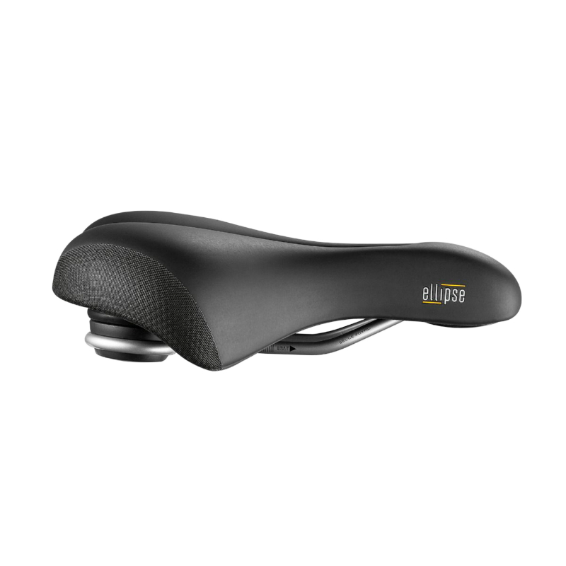 Selle Royal ellipse loisir avec trou central relaxed noir 250X223MM 638G - vue 3