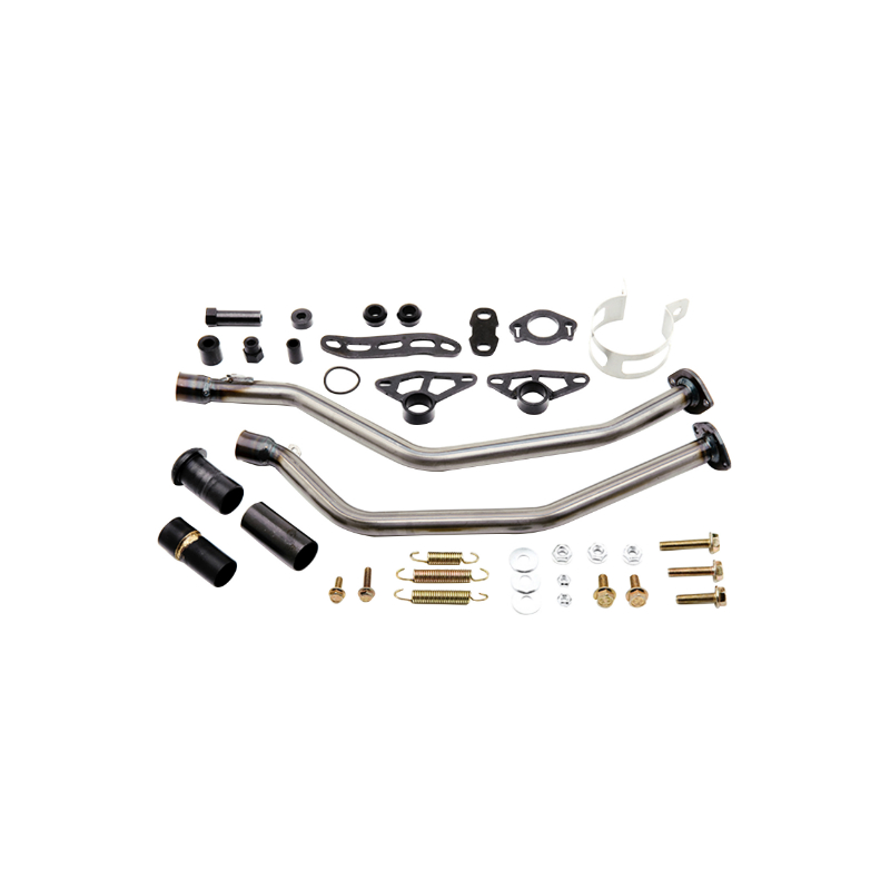Pot 50 a boite Yasuni cross ML verni pour derbi 50 DRD, x-race, x-treme r-gilera 50 RCR, smt-aprilia 50 RX, SX (passage haut a gauche) (silencieux noir) -tub807tb-94 - vue 3