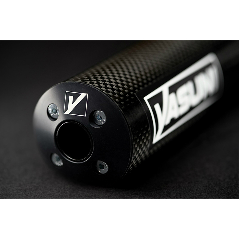 Silencieux Yasuni Cross ML verni pour Sherco 50 SE-R, SE-RS, SM-R, SM-RS passage haut carbone TUB807TC-D72 - vue 4