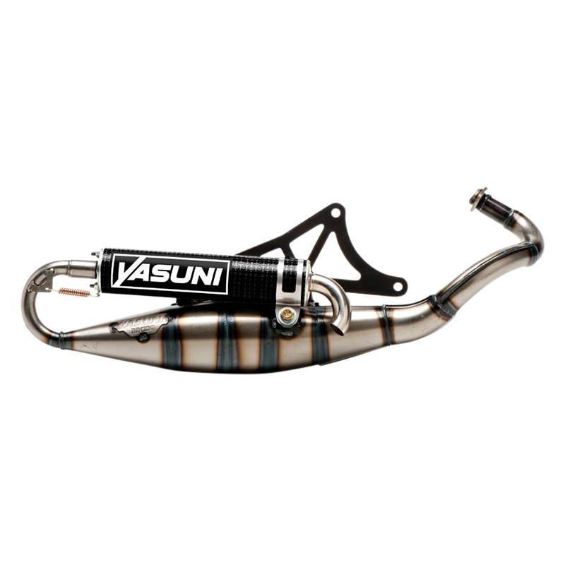 Silencieux Yasuni R verni carbone Piaggio 50 Zip 2T, Typhoon, NRG - Gilera 50 Stalker, Runner, DNA - TUB420C