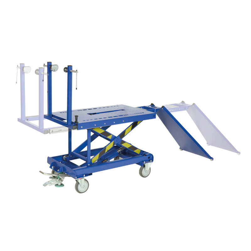 Table de travail hydraulique Cyclus Worklift R 2.0 Pro 800 x 500 mm - vue 6