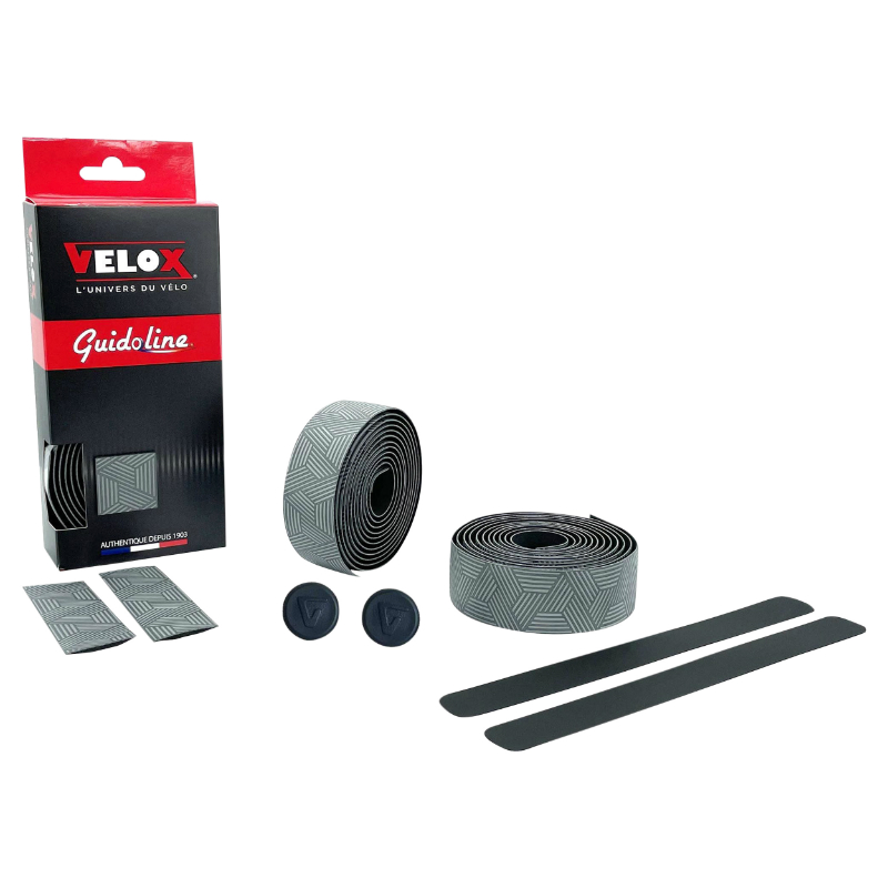 Ruban de guidon Velox Ultragrip 2.5MM gris - vue 2