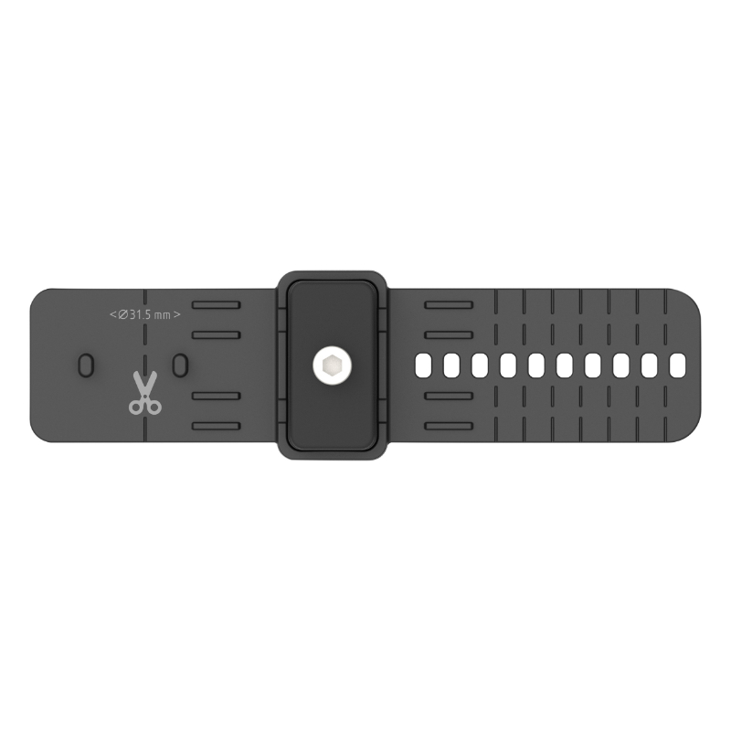 Fixation porte-bidon Zefal Gizmo universel collier pour tube diam 15 à 75 mm 50 g noir - vue 4