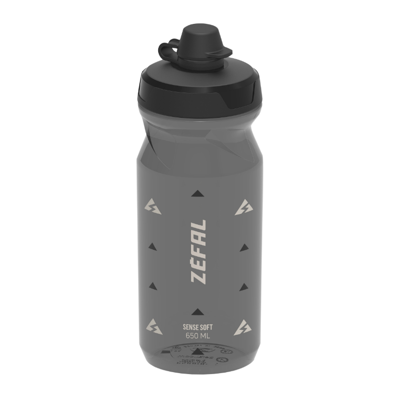 Bidon Zéfal Sense Soft 65 No-Mud noir fumé 650 ml - vue 2