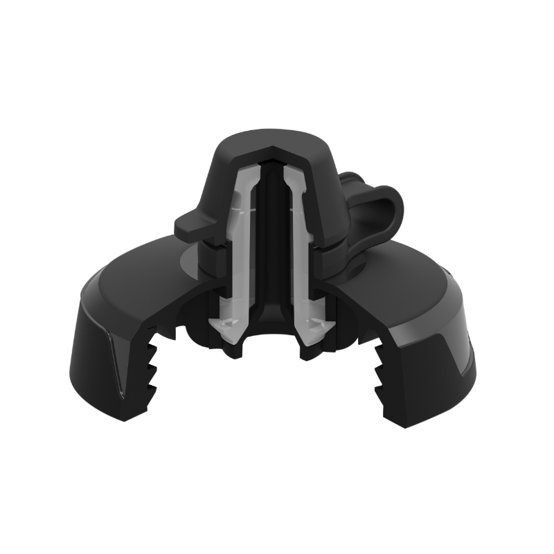 Bidon Zéfal Sense Soft 80 No-Mud noir fumé 800 ml - vue 3