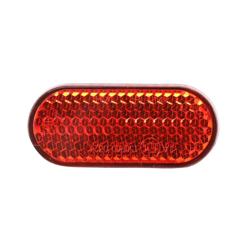 Catadioptre tige de selle rouge adhésif 50x22 P2R - vue 2